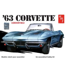 AMT 1/25 1963 Chevy Corvette Convertible Model Kit (Level 2)