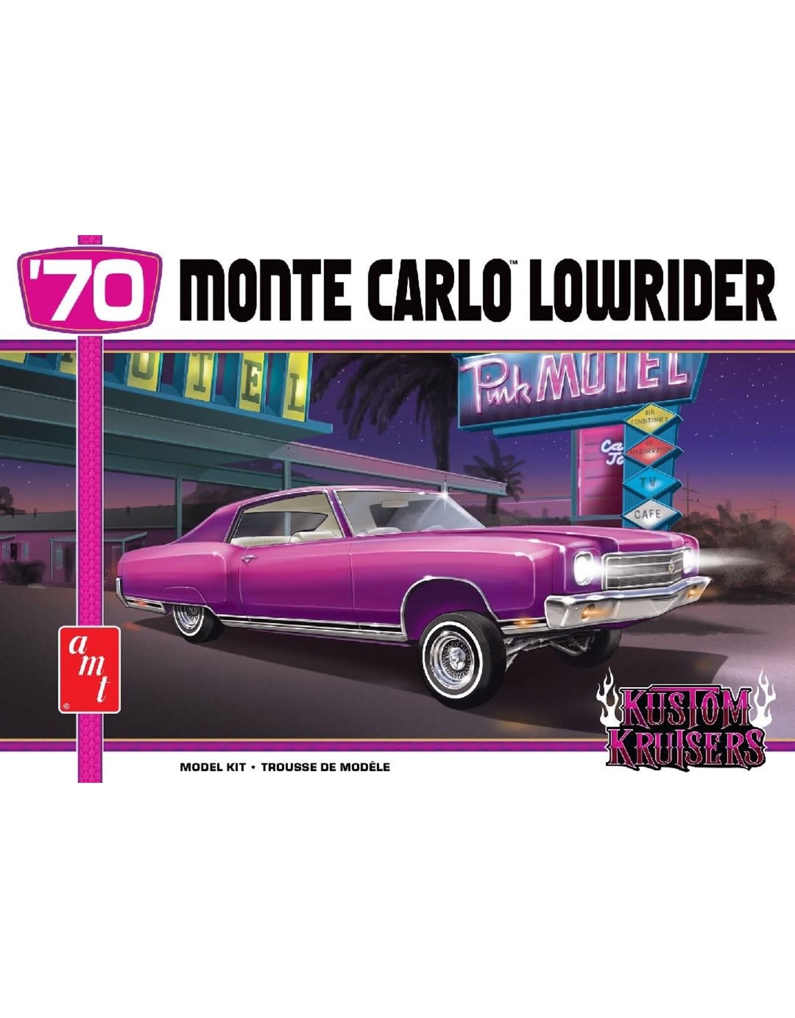AMT 1/25 1970 Chevy Monte Carlo Lowrider Model Kit (Level 2)
