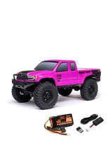 Axial 1/24 SCX24 Base Camp 4WD Crawler Brushed RTR w/Battery/Charger, Pink