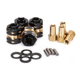 Power Hobby Extended Hex Hubs Wheel Spacers, +5mm, Axial SCX24