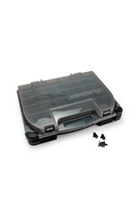 JConcepts Tool Box w/ Upper Storage, Black / Smoke Gray