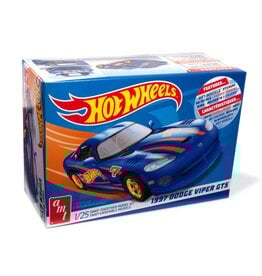 AMT 1/25 Hot Wheels 1997 Dodge Viper GTS Snap Model Kit