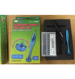 Master Tools Precision Hobby Pin Vise Set (0.3-1.2mm)