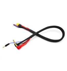 Racers Edge Pro Charge Lead Set 4mm / 5mm Bullet, Female XT60, 18"