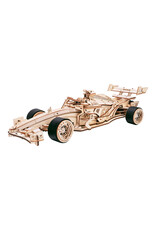 Robotime F1 Racing Car, Mechanical Wood Models