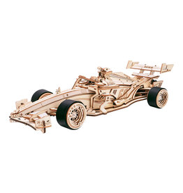 Robotime F1 Racing Car, Mechanical Wood Models