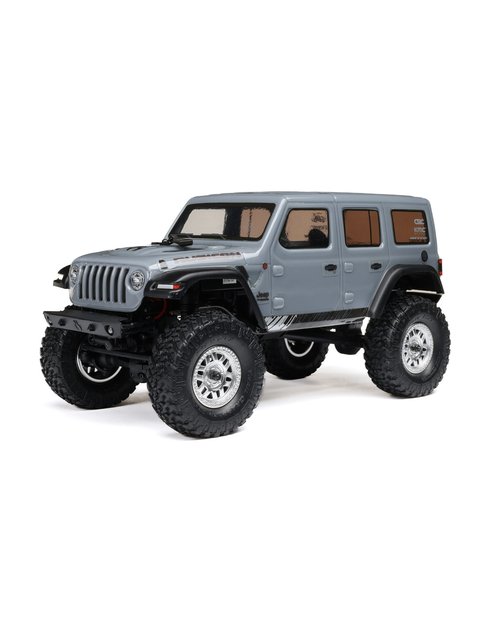Axial 1/24 SCX24 2019 Jeep Wrangler JLU RTR Brushed Crawler (Battery/Charger), Gray