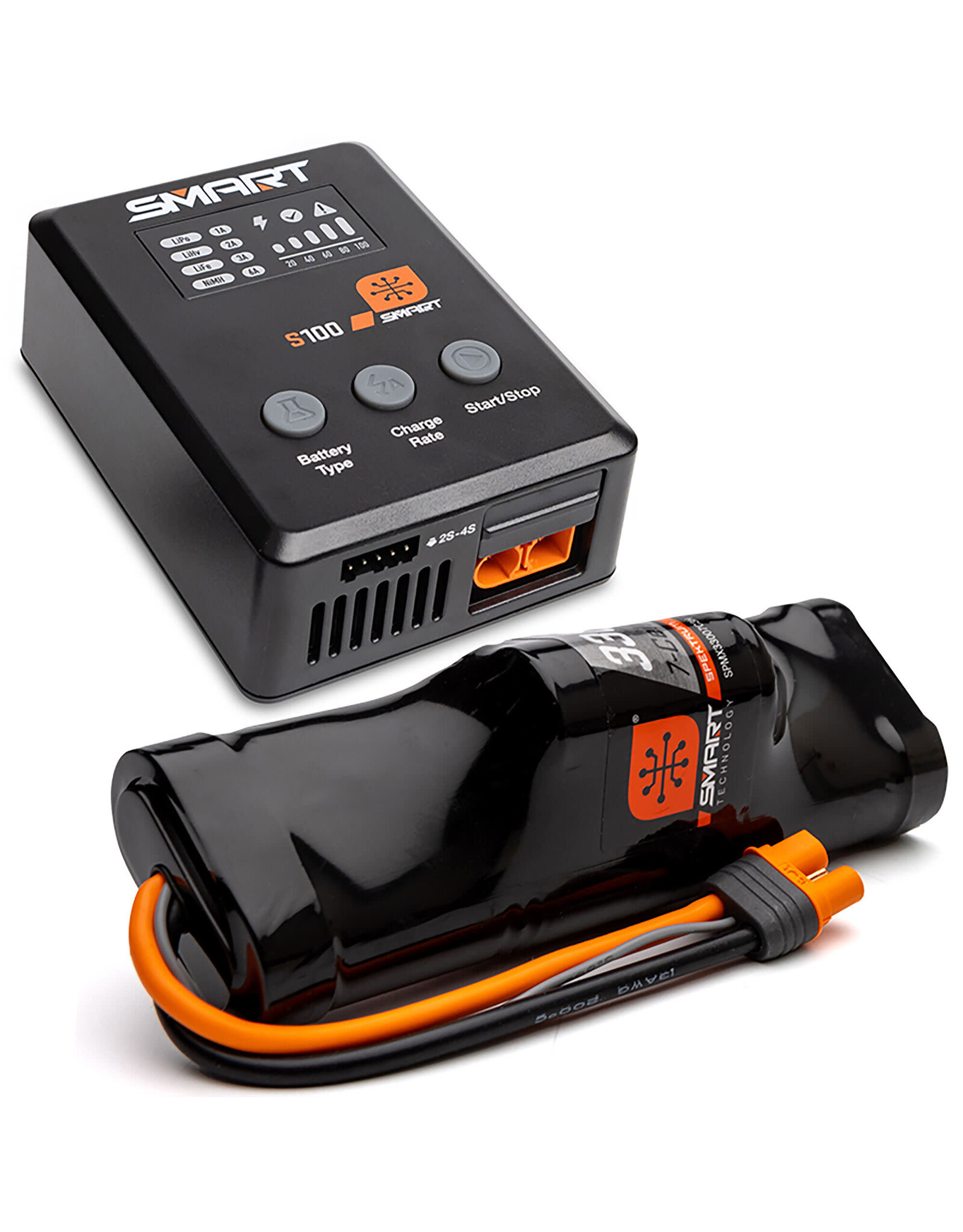 Spektrum Smart Powerstage: 3300mAh 7C NiMH /S100 Charger