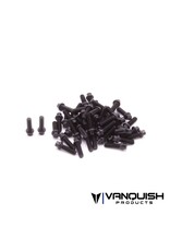 Vanquish Hex Scale Black Wheel Screw Kit
