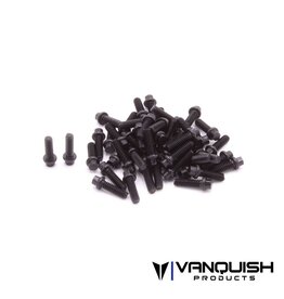 Vanquish Hex Scale Black Wheel Screw Kit