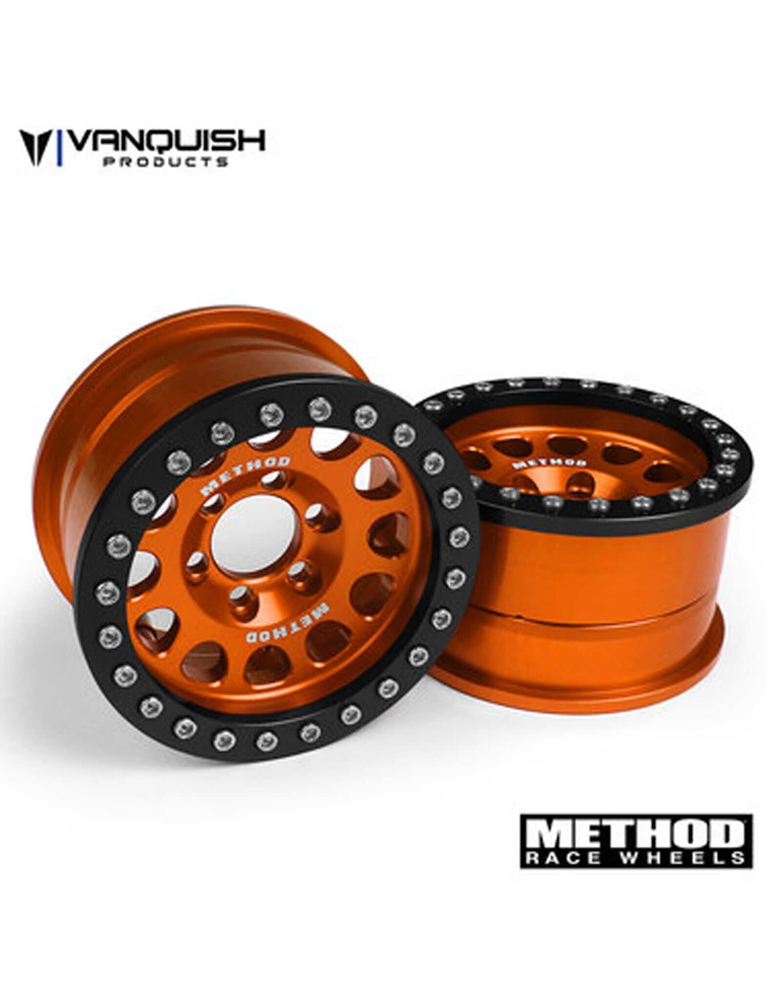Vanquish Method 1.9 Race Wheel 105 Orange/Black Anodized