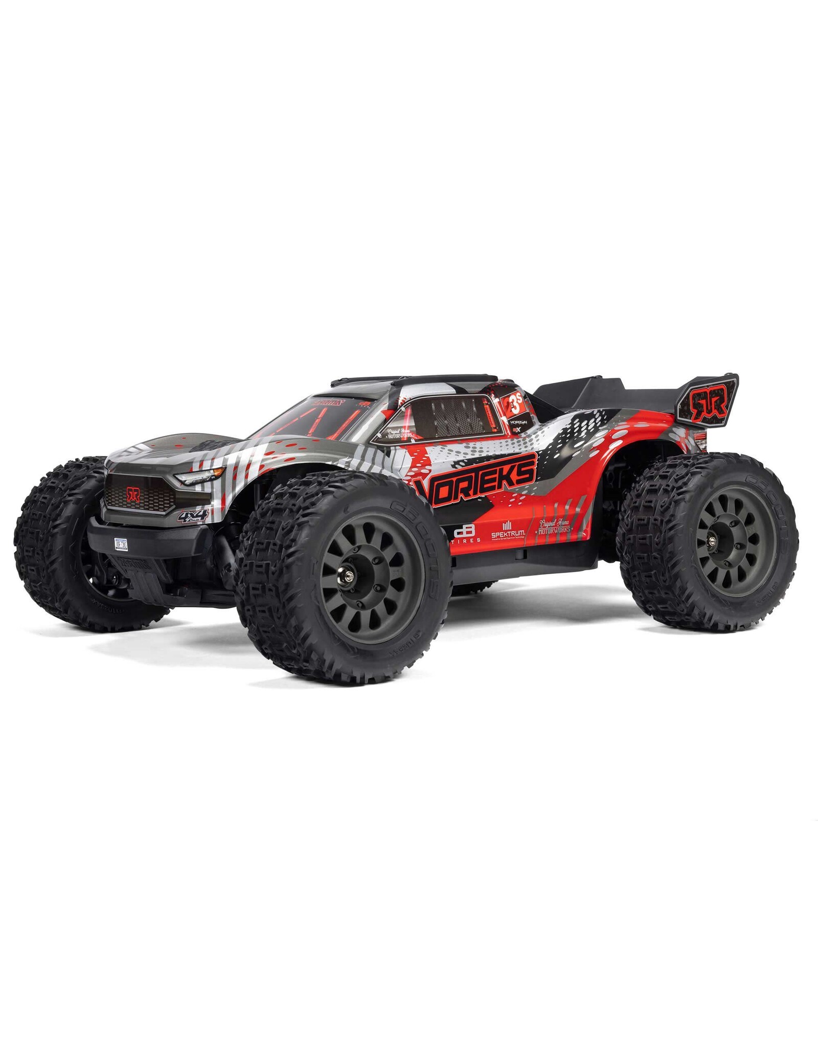 Arrma 1/10 VORTEKS 223S DSC 4X4 RTR Brushless Truck, Red