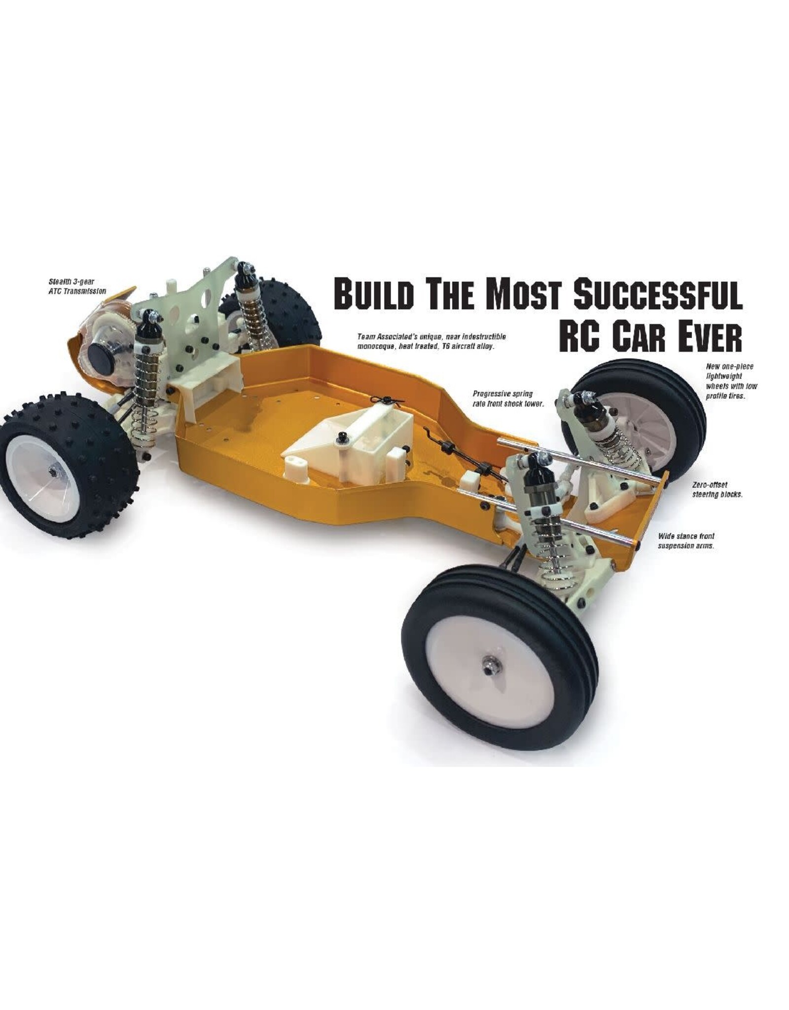 Team Associated 1/10 RC10 2wd Team Car Gold Edition Kit