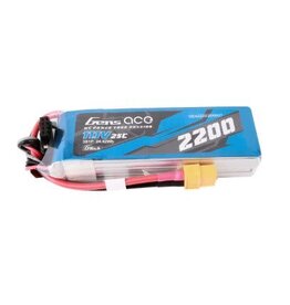 Gens Ace G-Tech 2200mAh 3S 11.1V 25C LiPo XT60 Plug