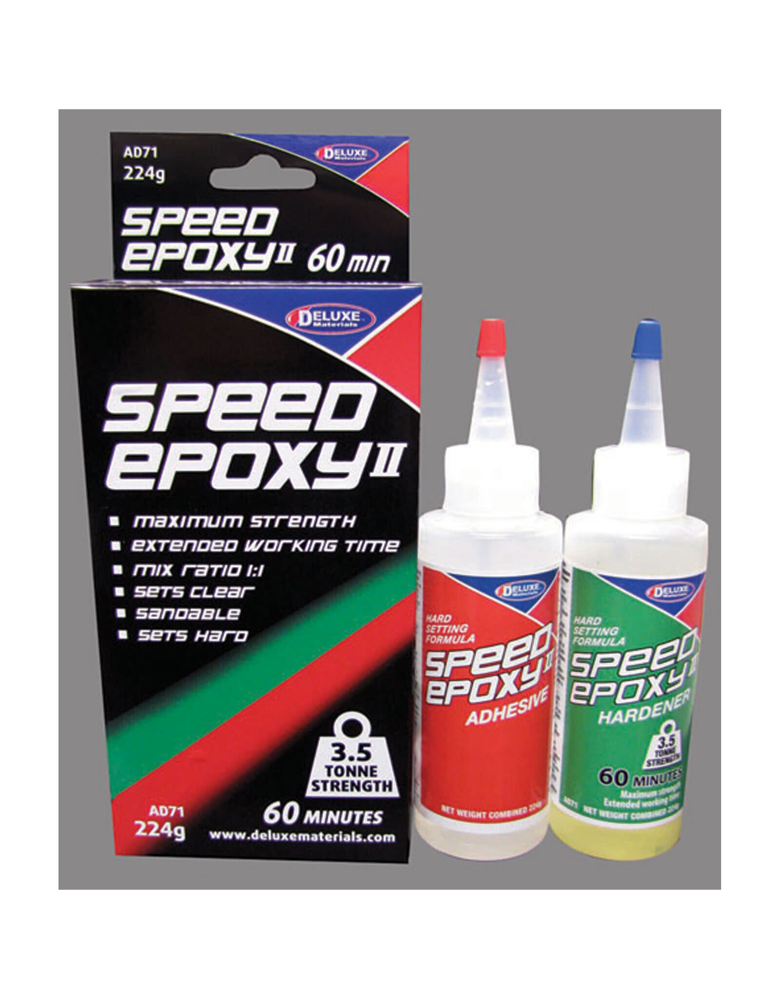 Deluxe Matérials Speed EpoxyII, 60 Min 3.5 ton