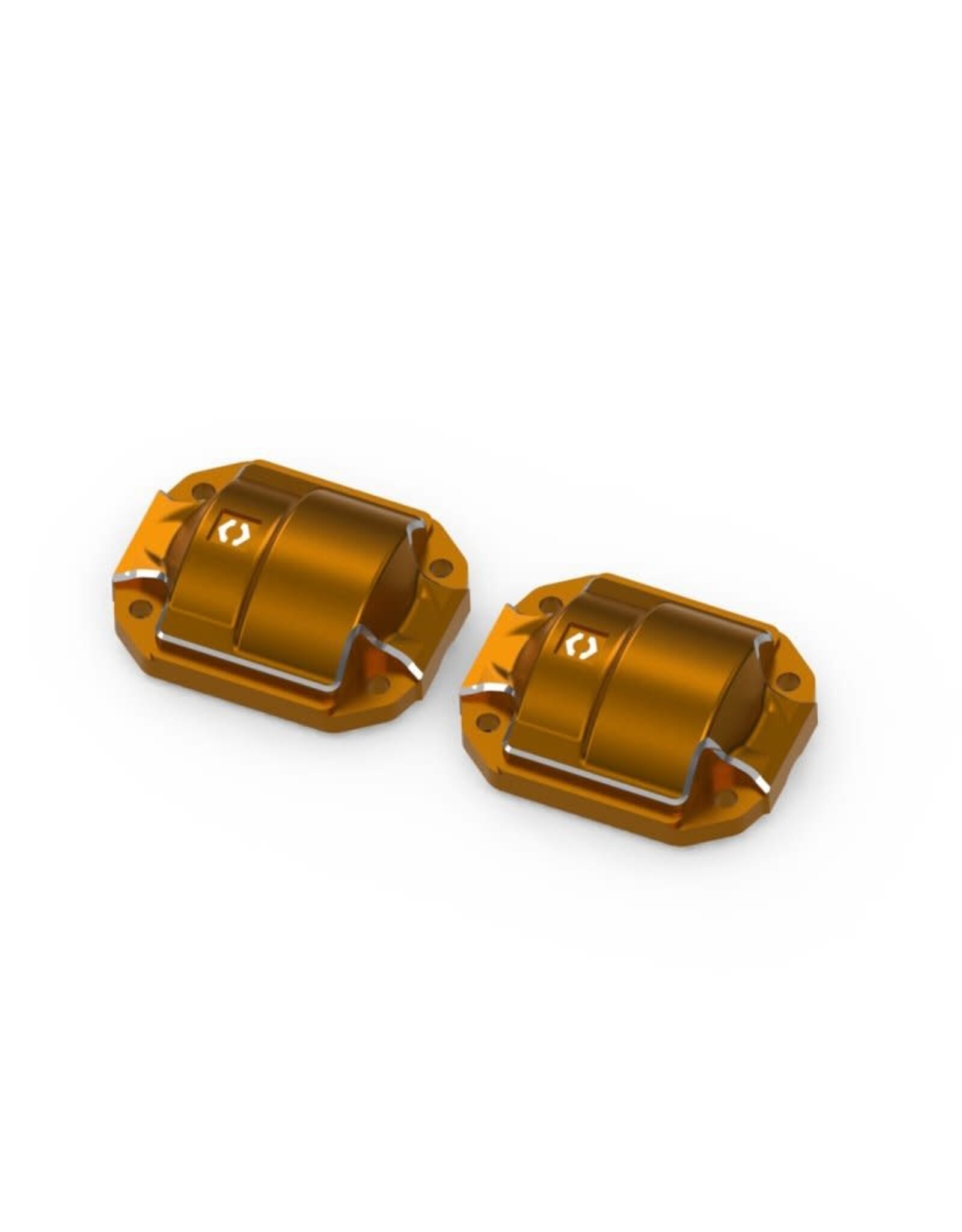 HPI Racing Aluminum Diff Cover (Orange / 2pcs), for Venture18
