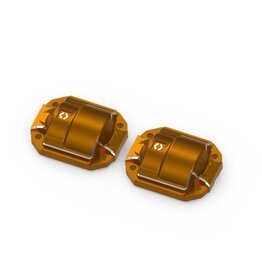 HPI Racing Aluminum Diff Cover (Orange / 2pcs), for Venture18