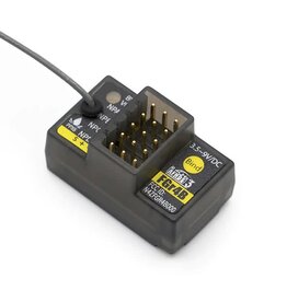 Flysky FGR4B 2.4Ghz 4 Channel Rec, Lay Down w/ External Antenna
