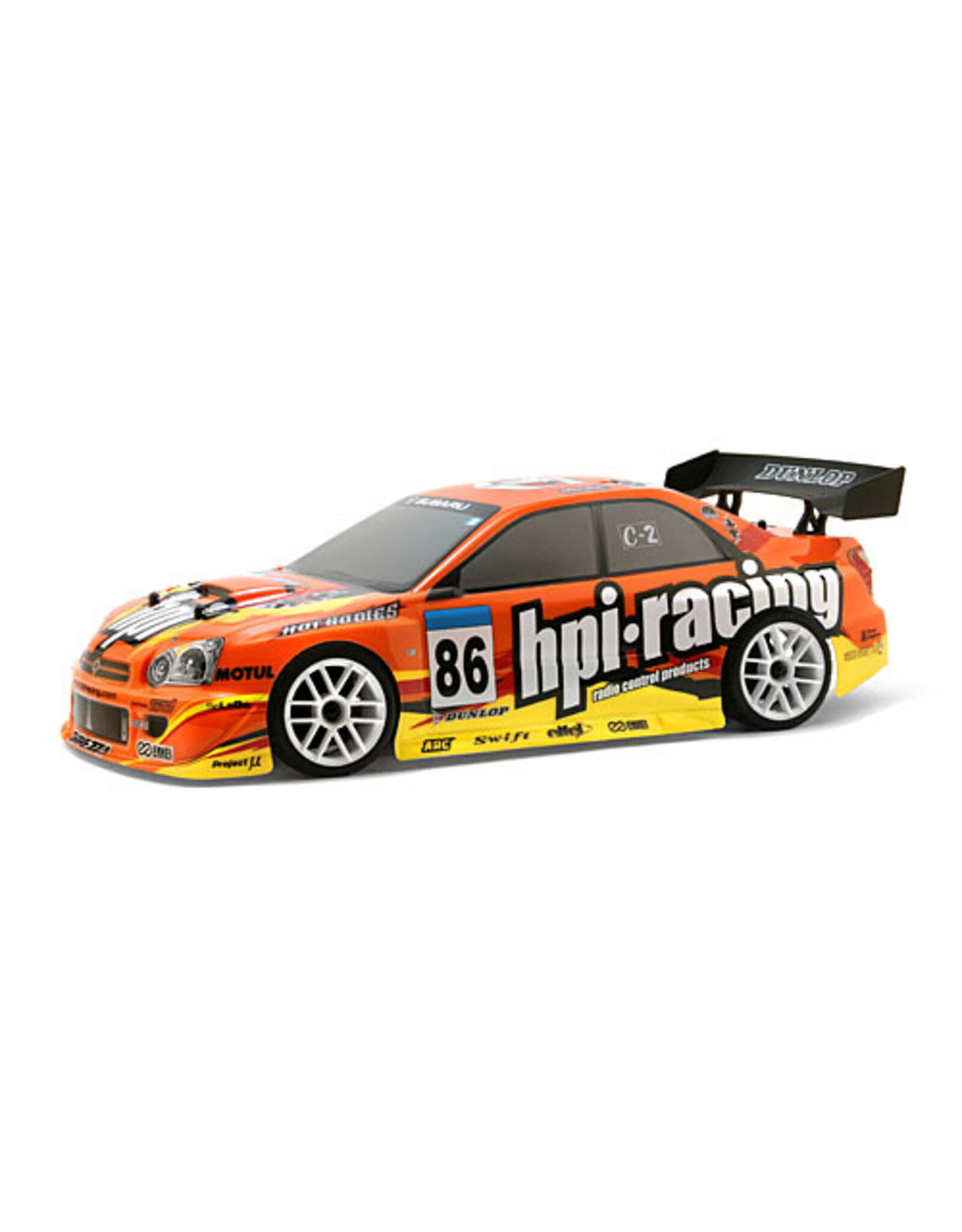 HPI Racing Subaru Impreza Body, Clear, 200mm/WB255mm