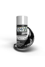 Spaz Stix High Gloss Black/Backer, Aerosol Paint, 3.5oz Can