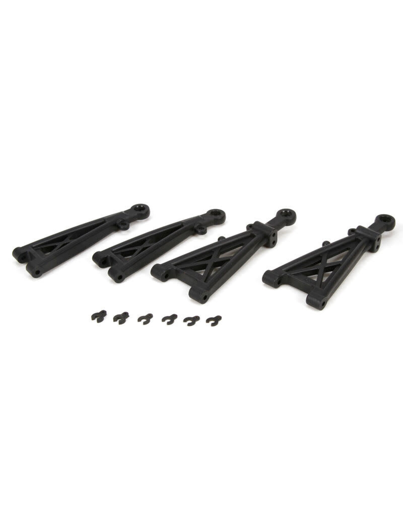 ECX Front Suspension Arm Set, (2): 1:10 4wd All