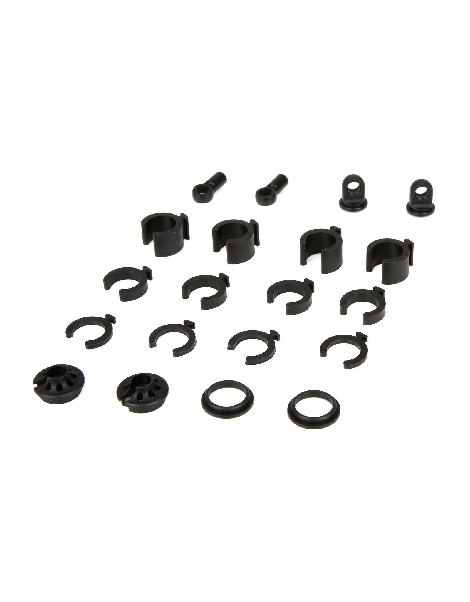 ECX Top, Bottom Shock Ends: 1:10 4wd All