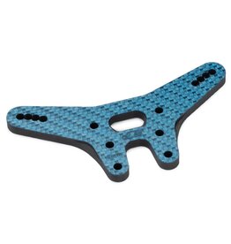 JConcepts RC10B7 -2mm Carbon Fiber Rear Shock Tower, Blue