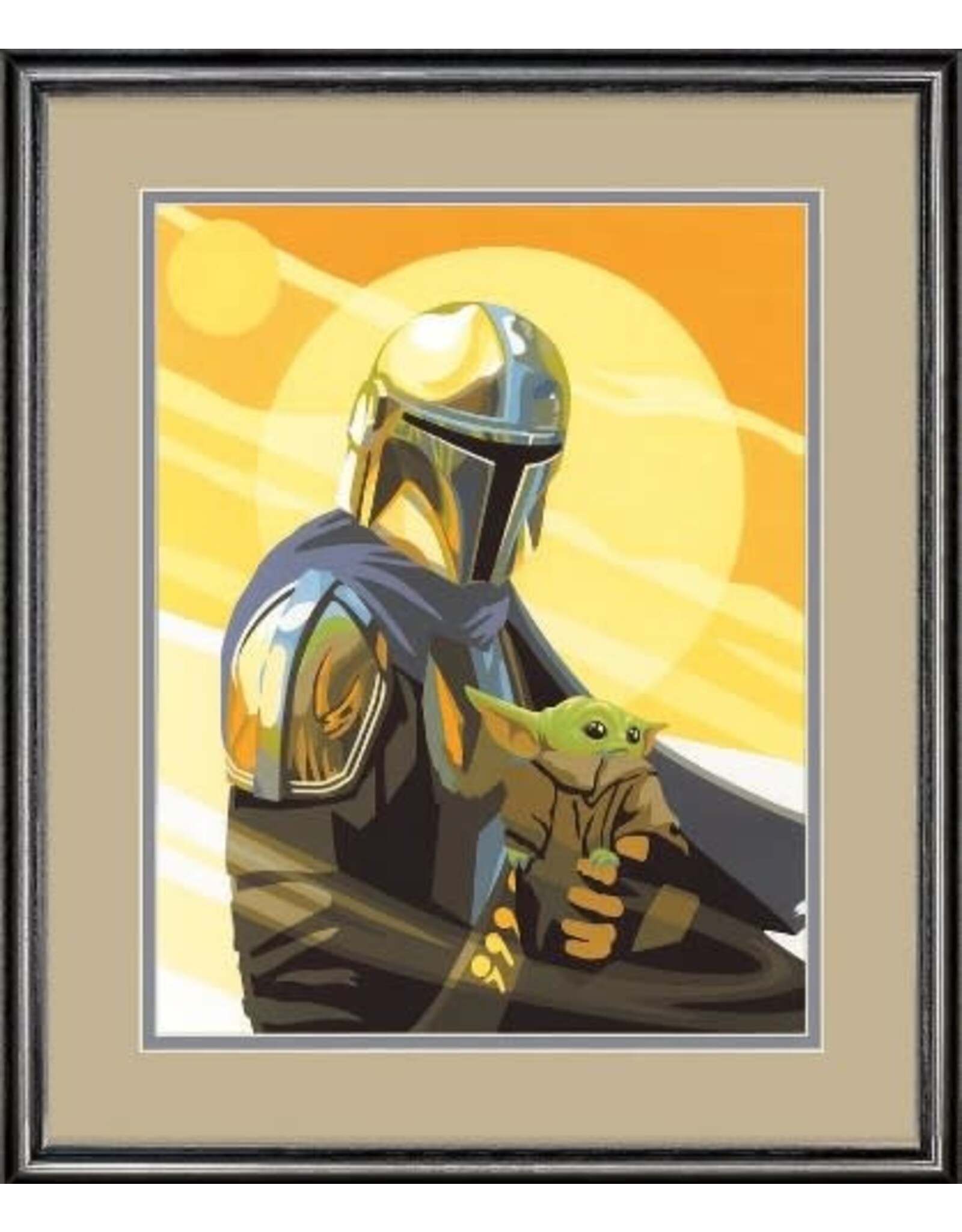 Dimensions Mandalorian 11x14
