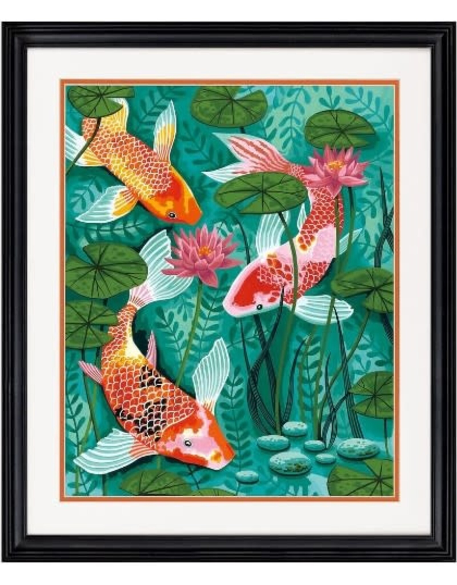 Dimensions Koi 16x20