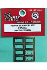 Gofer Racing Photo Etched License Plate Frames