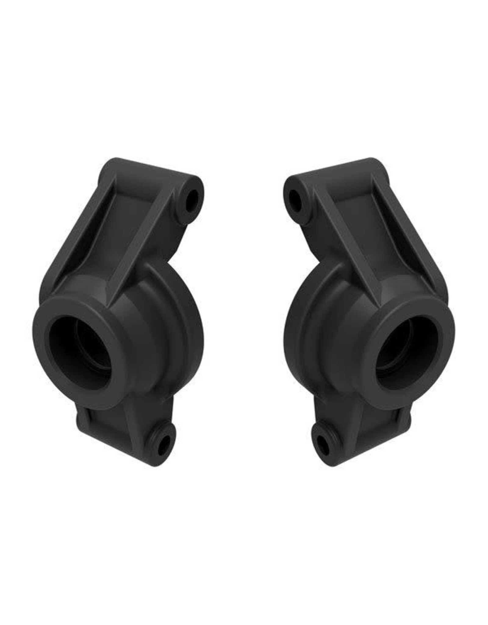 Traxxas Carriers, stub axle (black) (rear) (left & right)