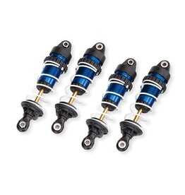 Traxxas Shocks, GTR long, blue (assembled with springs) (4)