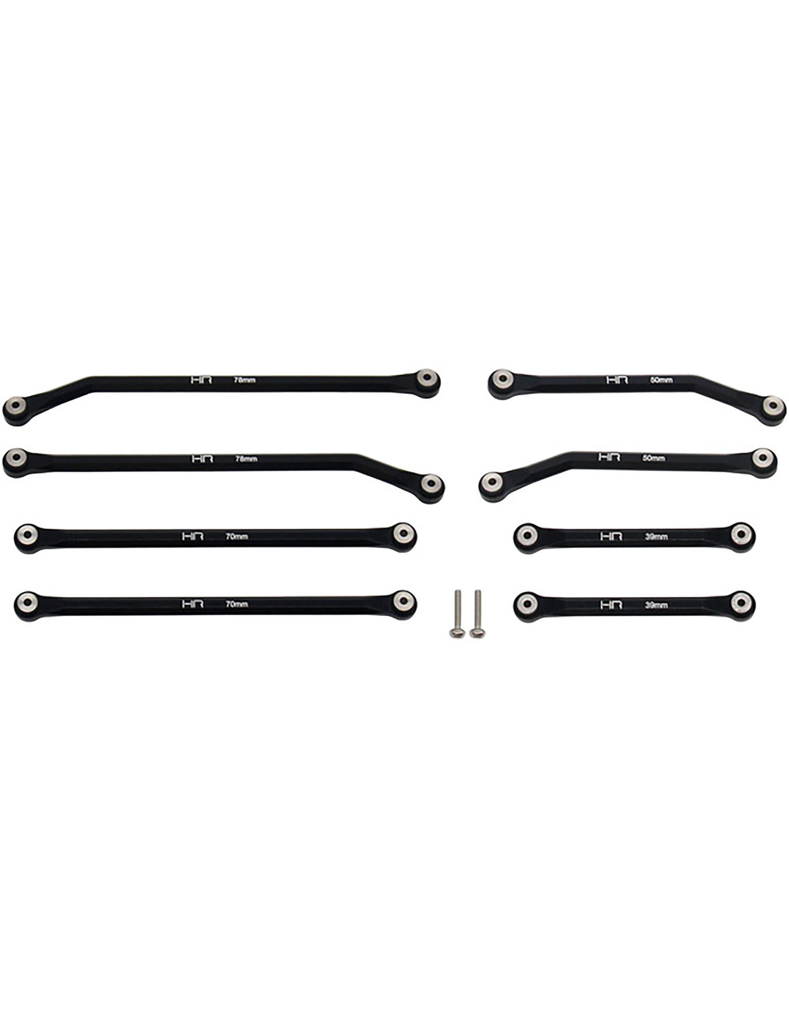 Hot Racing Alu. High Clearance 4-Link Set: AXIAL LWB SCX24 (153.7mm)