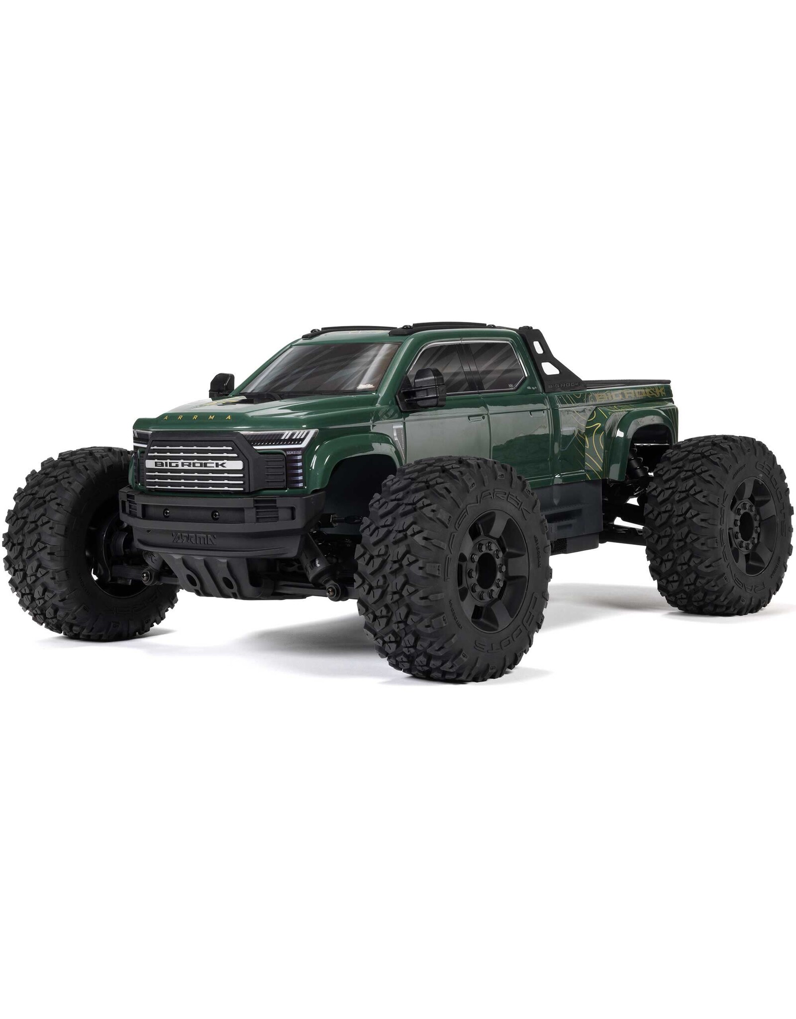 Arrma 1/10 BIG ROCK 223S DSC 4X4 RTR Brushless Monster Truck, Green