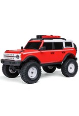Axial 1/24 SCX24 Ford Bronco 4X4 RTR Brushed Crawler (Bat./Cha. Inc.), Red