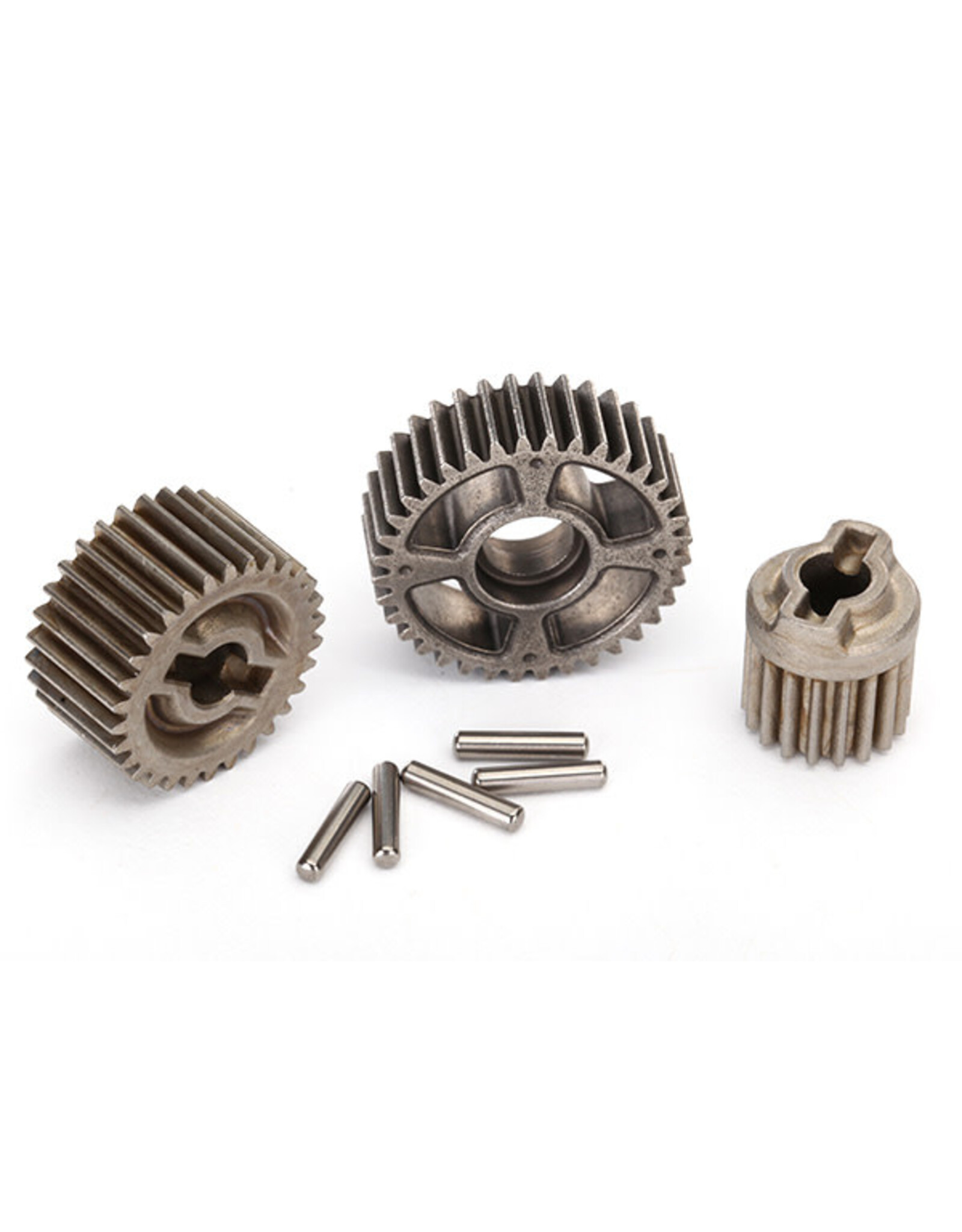 Traxxas Gear set, transmission, metal (includes 18T, 30T input g