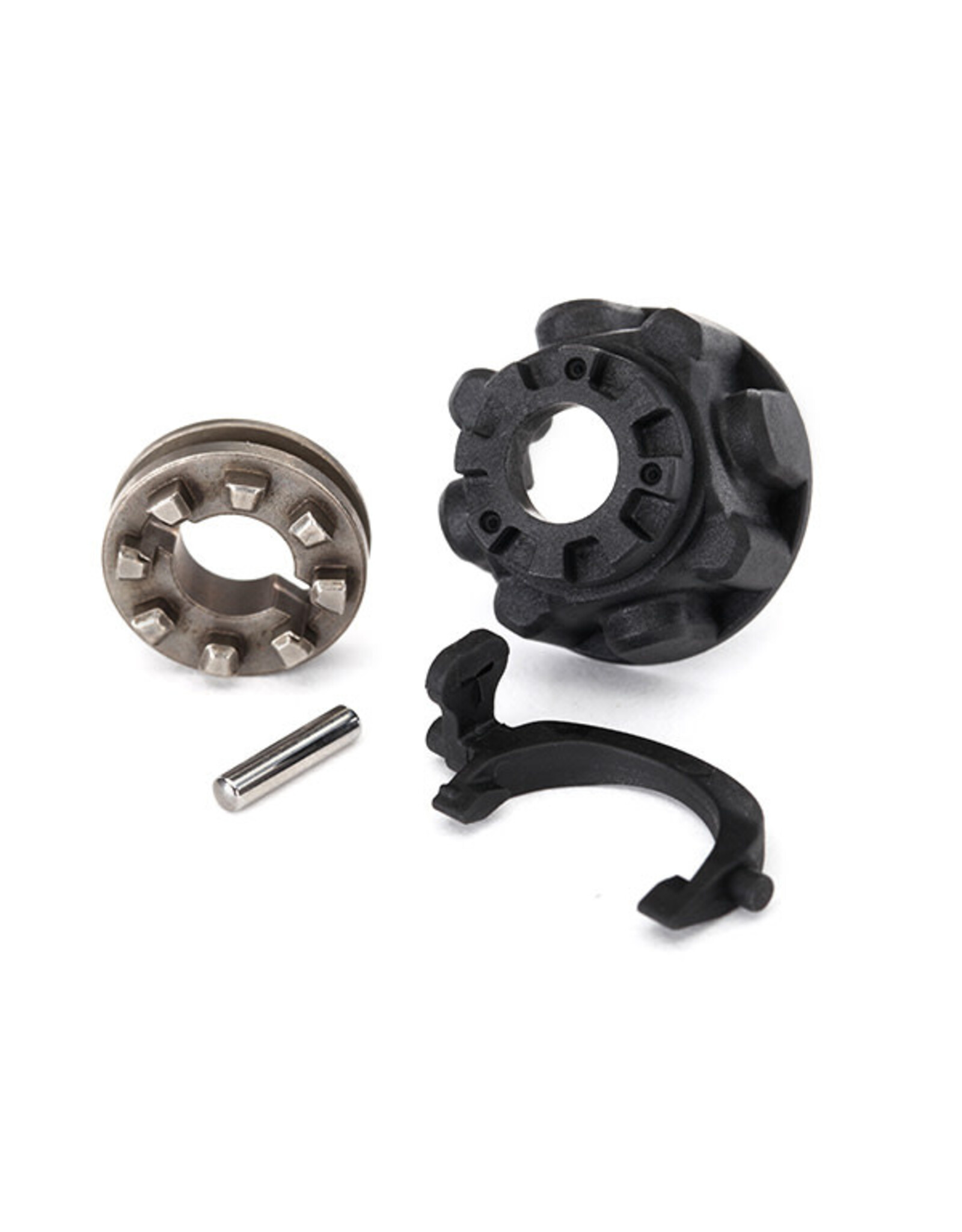 Traxxas Carrier, differential/ differential slider/ T-Lock fork