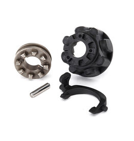 Traxxas Carrier, differential/ differential slider/ T-Lock fork