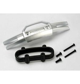 Traxxas Bumper, front/ bumper mount, front/ 4x10mm BCS (2)/ 3x25