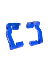 Traxxas Caster blocks (c-hubs), aluminum (blue)