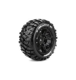 Louise R/C X-Mallet 4.3" on Black Wheels 24mm Hex (For X-Maxx)(2)