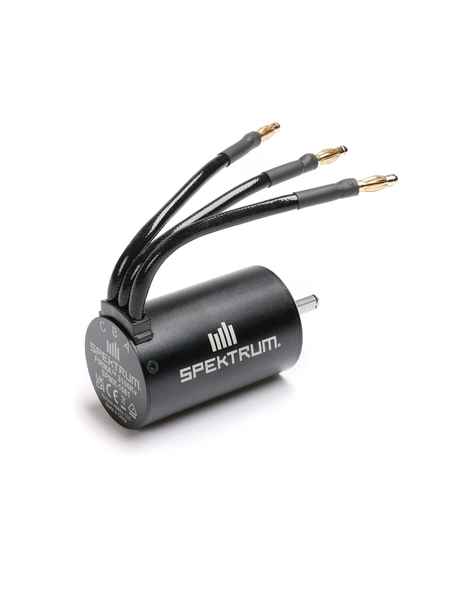 Spektrum Firma 3660 3100Kv 4 Pole Sensorless Brushless Motor: 5mm