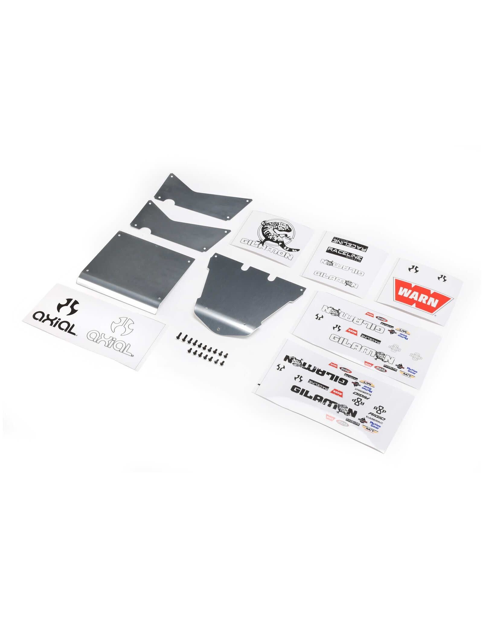 Axial Body Panel Set, Aluminum: Gilamon AXP8