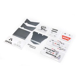 Axial Body Panel Set, Aluminum: Gilamon AXP8