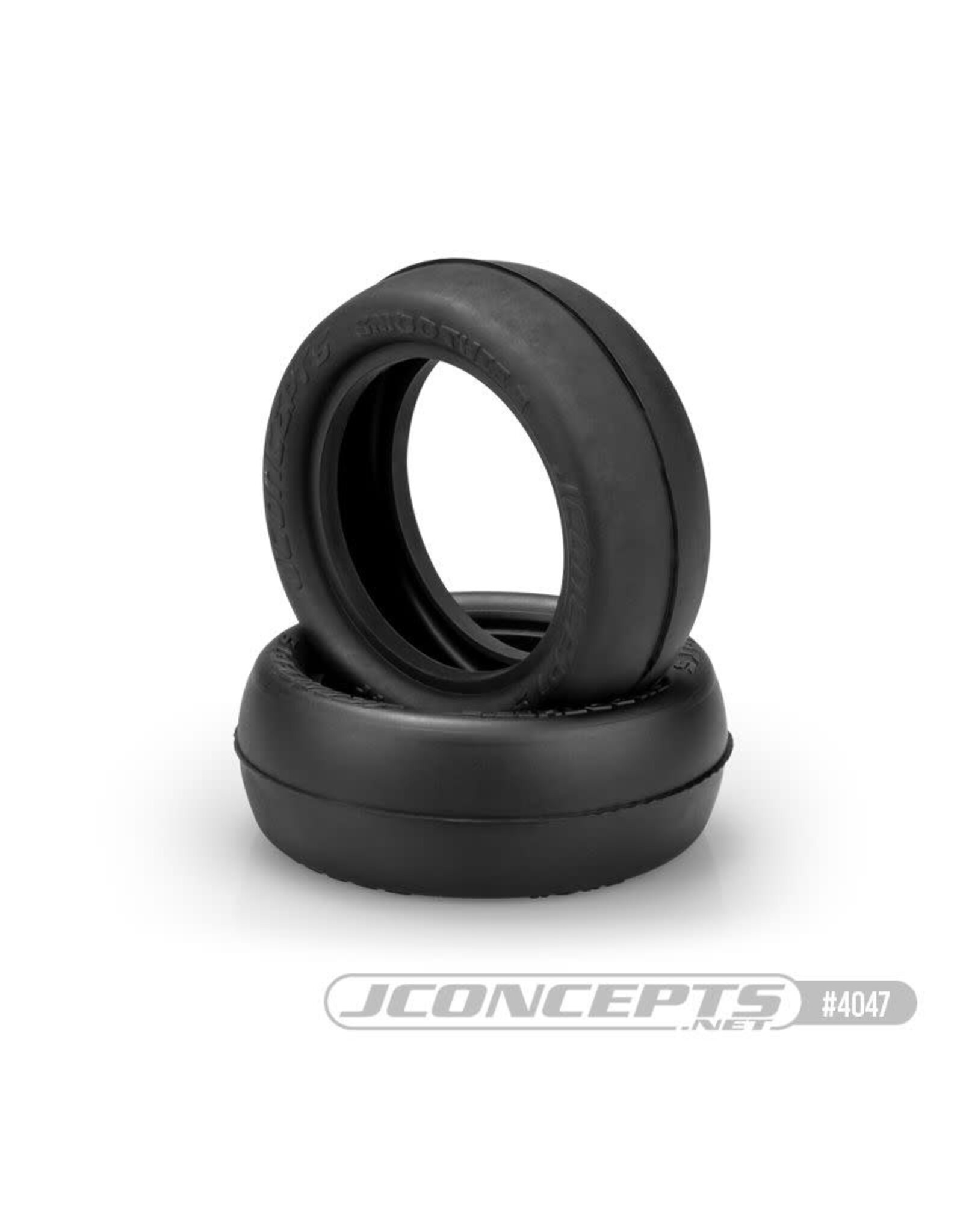 JConcepts 2.2" Smoothie 2 -2WD Front Thick Sidewall-Silver (2)