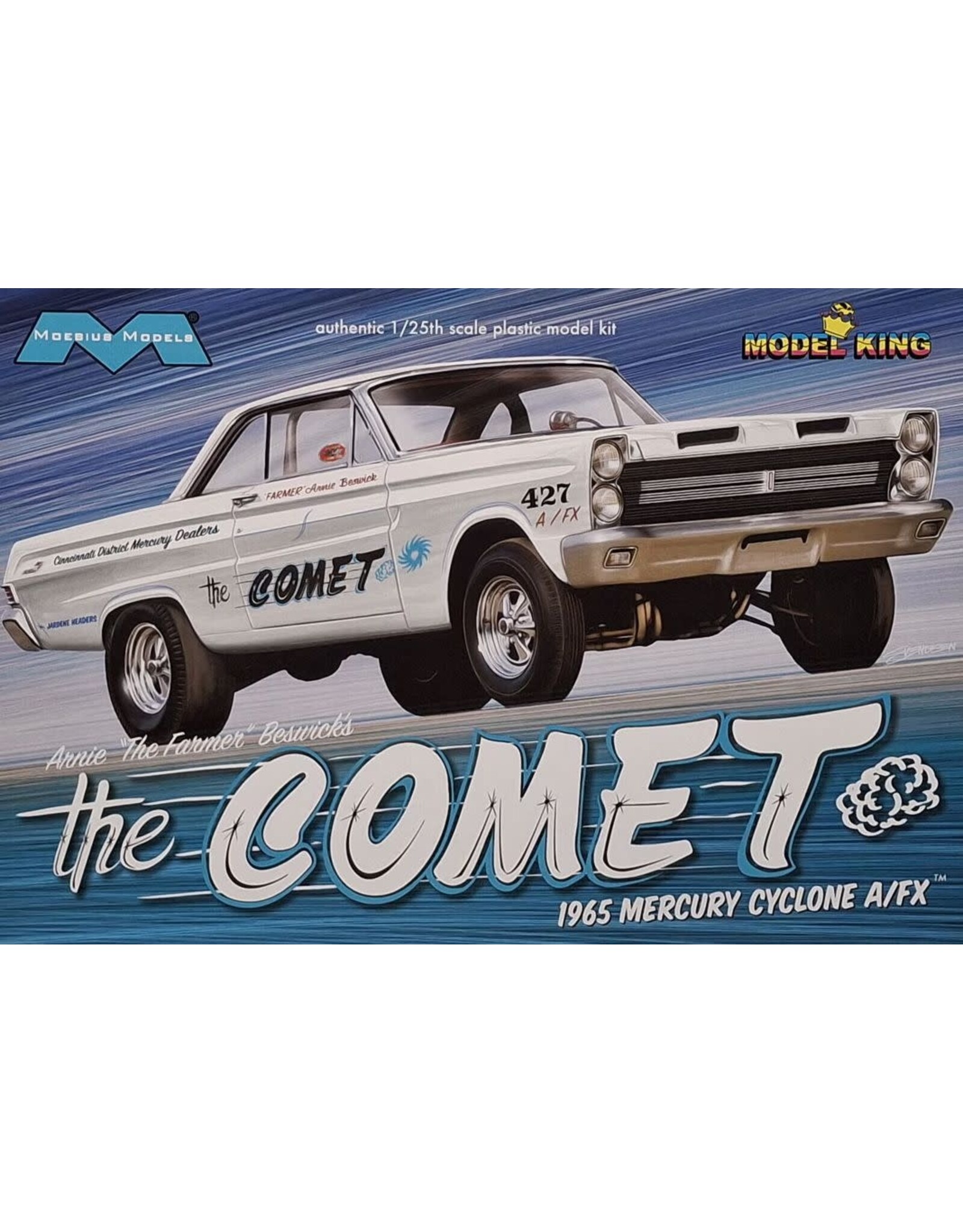 Moebius 1/25 1965 Mercury Cyclone A/FX "The Comet"