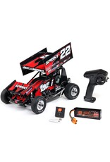 Losi 22S Sprint, RTR with Battery and Charger, Red: 1/10 2WD