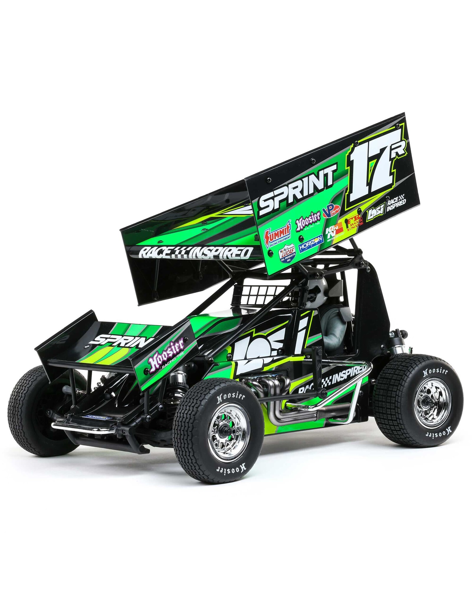 Losi 22S Sprint, RTR, Green: 1/10 2WD