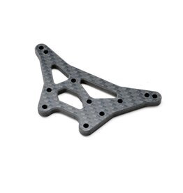 Team Losi Racing Carbon Front Shock Tower: 22S Sprint
