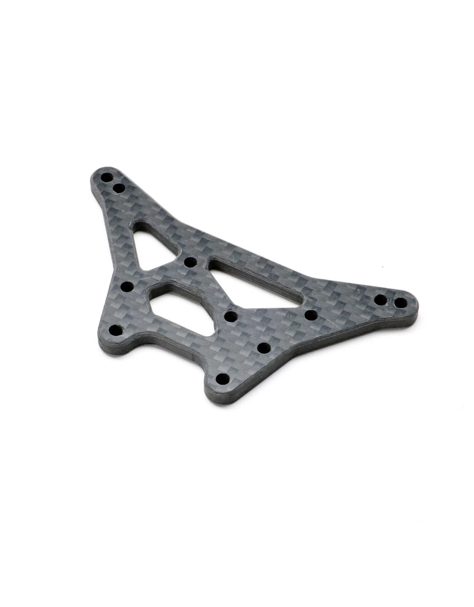 Team Losi Racing Carbon Front Shock Tower: 22S Sprint